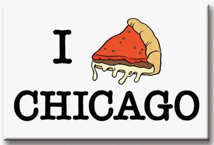 Magnet - Chicago Pizza-hotRAGS.com