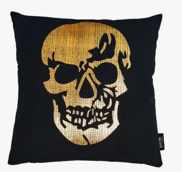 Pillow -Skull Glossy Print-hotRAGS.com
