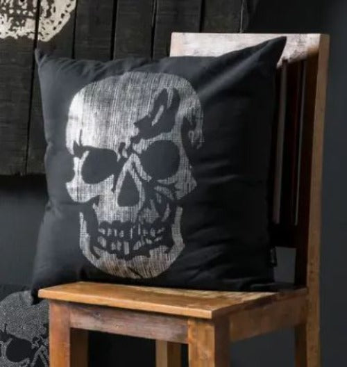 Pillow - Skull Glossy Print-hotRAGS.com