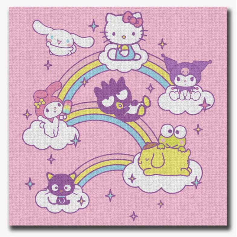 Wall Decor - Hello Kitty - 12x12-hotRAGS.com