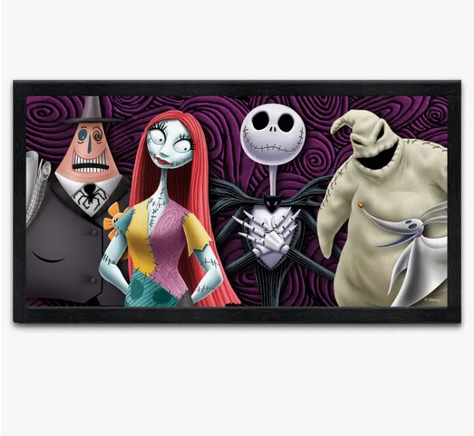 Wall Art - Nightmare Before Christmas Gel Frame - 10x18-hotRAGS.com