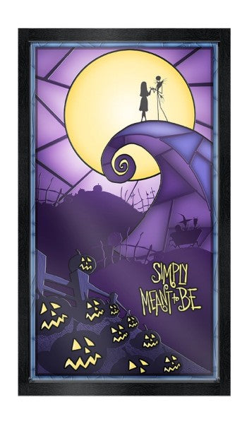 Wall Decor - Nightmare Before Xmas - Framed 10x18-hotRAGS.com