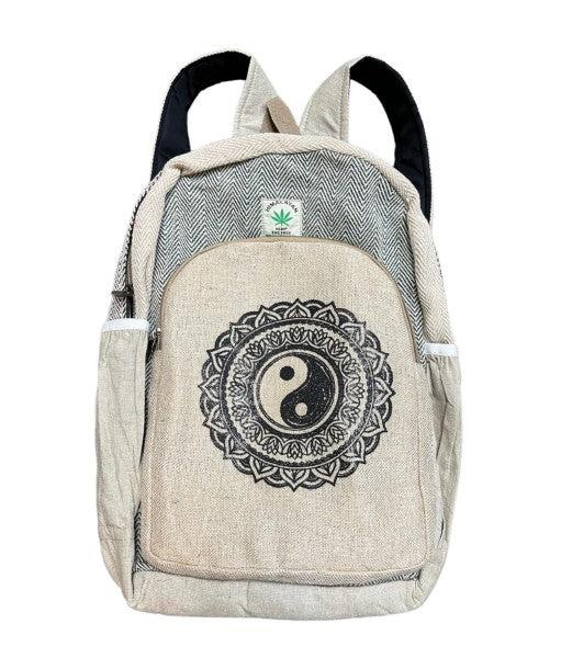 Backack - Hemp Yin Yang Mandala-hotRAGS.com