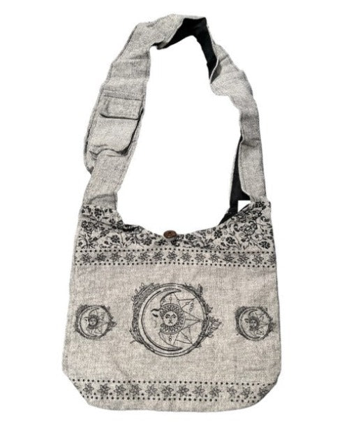 Bag - Hobo - Sun & Moon - Black White-hotRAGS.com