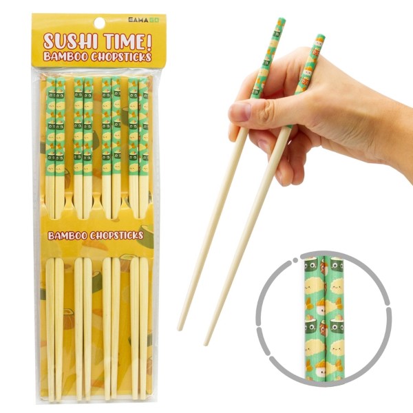 Chopsticks - Sushi Time - Bamboo-hotRAGS.com