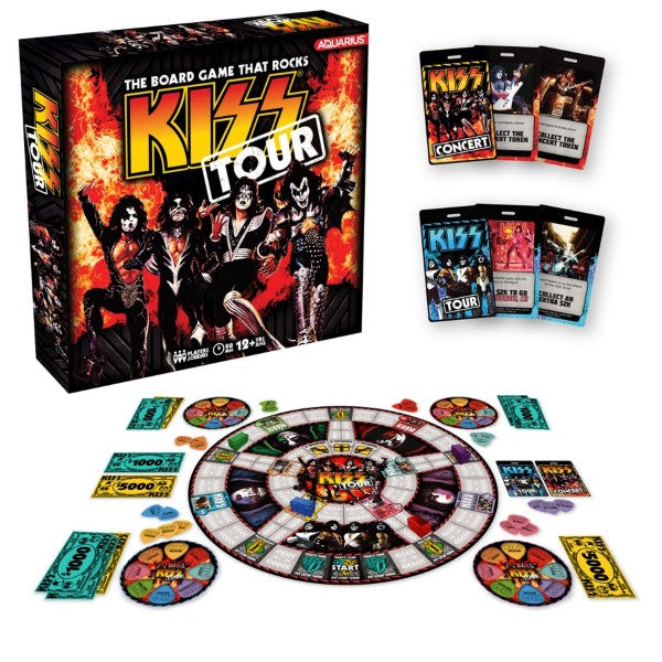 Game - Kiss Tour Board Game-hotRAGS.com