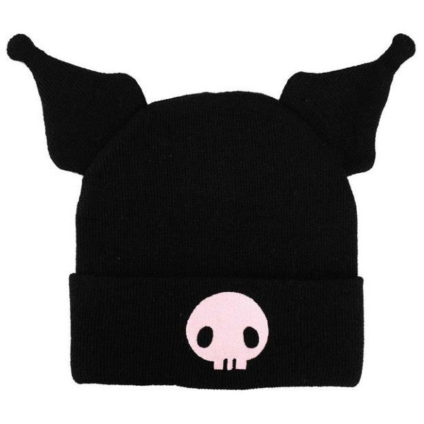 Beanie - Kuromi - 3D Plush Ears-hotRAGS.com
