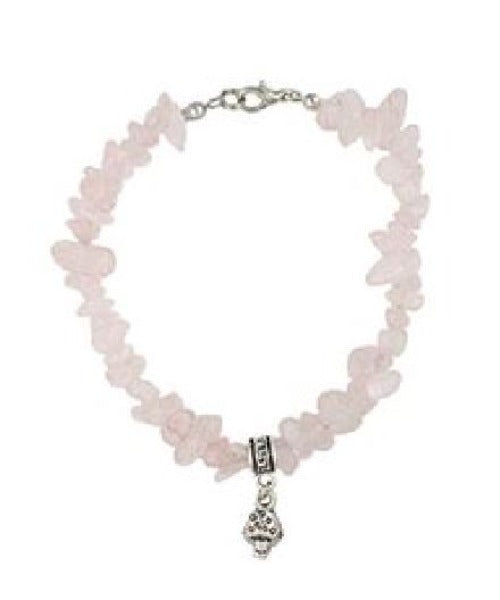 Bracelet - Rose Quartz Mushroom-hotRAGS.com