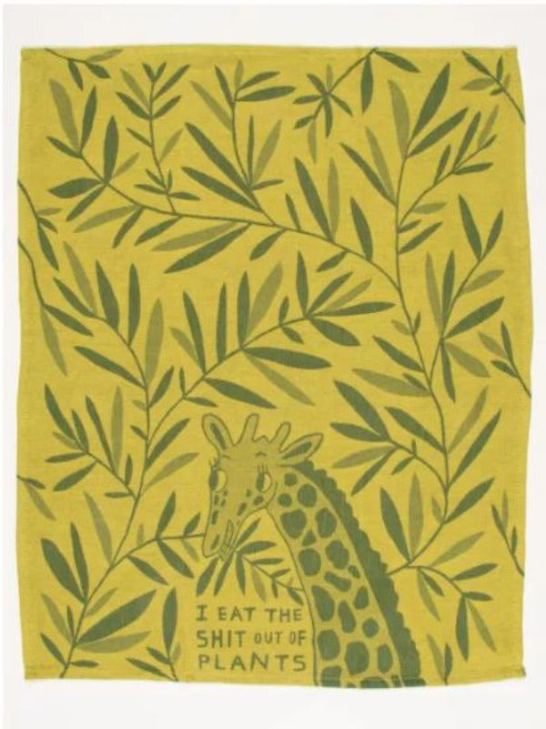 Kitchen Towel - I Eat Shit Out Of Plants-hotRAGS.com