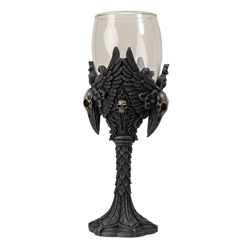 Goblet - Raven - Resin - 3.5"x3.5"x8-hotRAGS.com