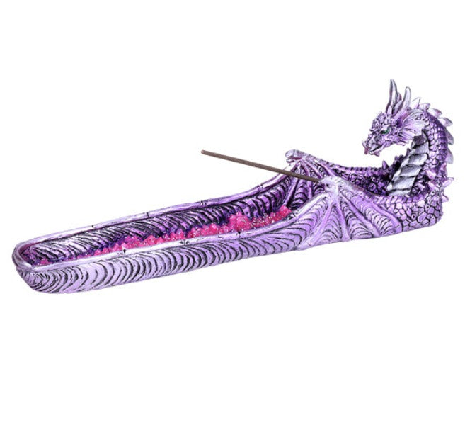 Incense Burner - Dragon Purple-hotRAGS.com