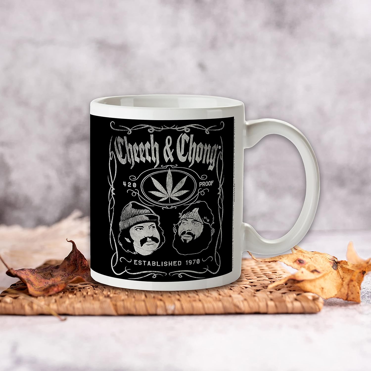 Mug - Cheech Chong Ceramic - 11oz-hotRAGS.com