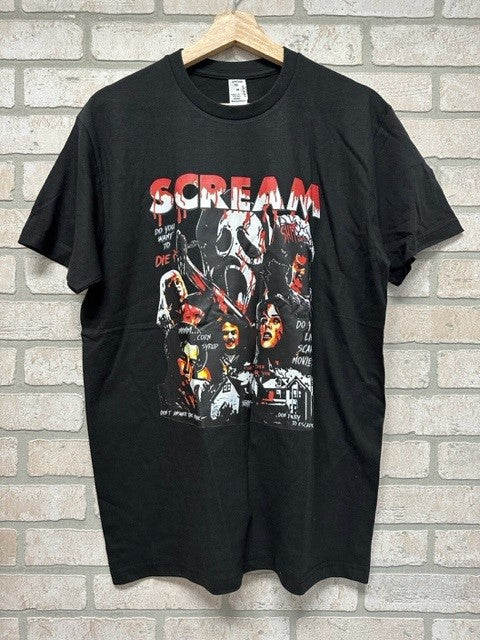 T SHIRT - Scream Collage-hotRAGS.com
