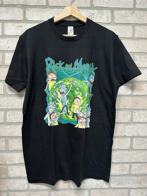 T SHIRT-Rick Morty Collage-hotRAGS.com
