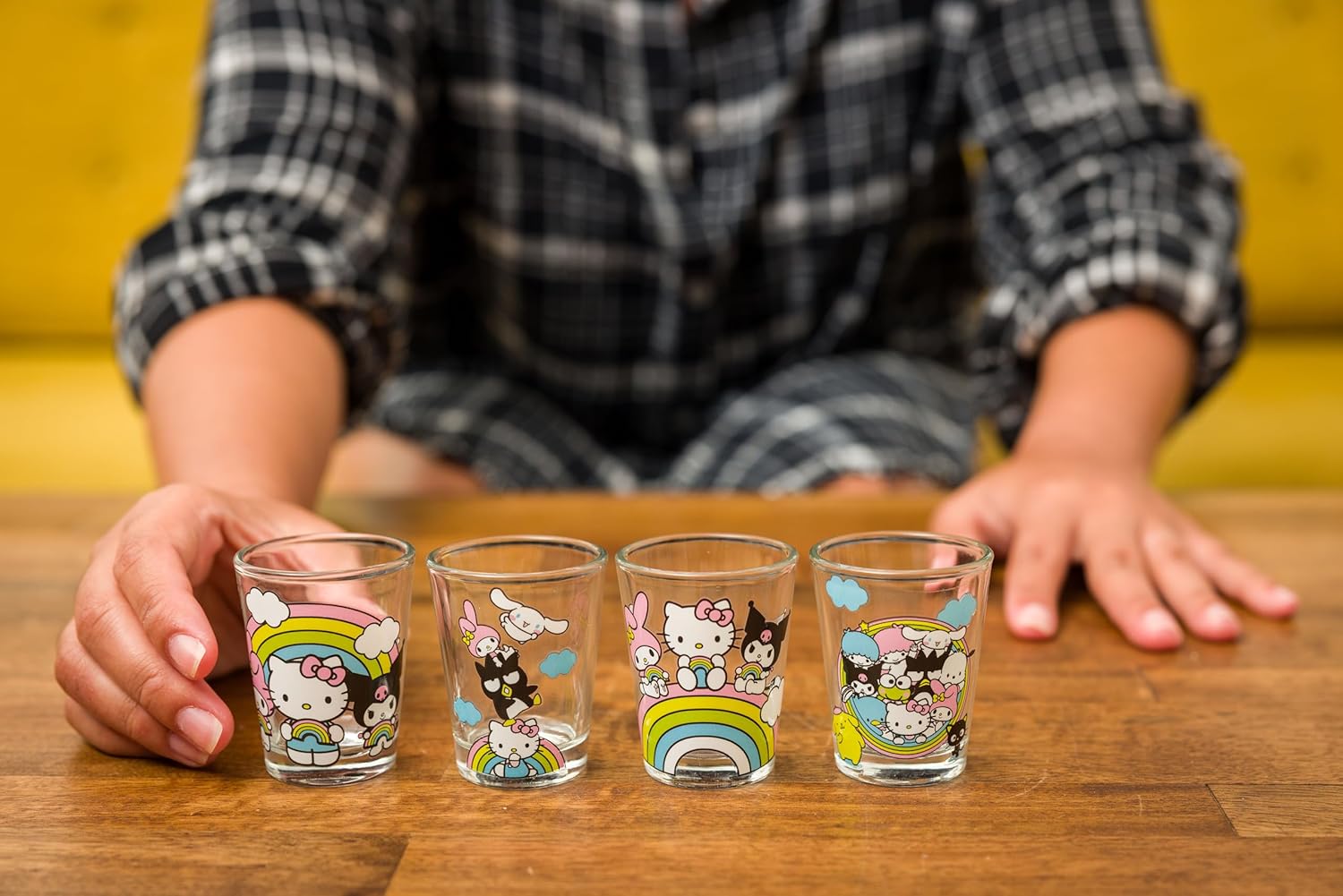 Glass Set - Mini Hello Kitty - 4pc-hotRAGS.com