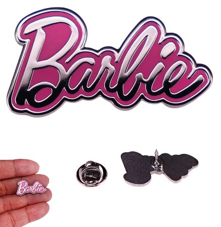 Pin - Barbie Logo-hotRAGS.com