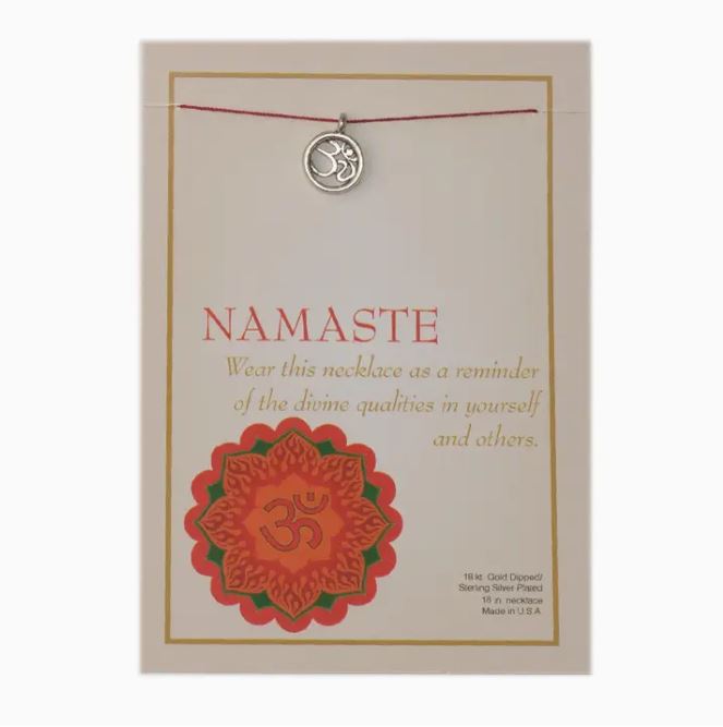 Necklace - Bitsy - Namaste Carded-hotRAGS.com