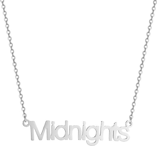 Necklace - Ts Midnights - Silver-hotRAGS.com
