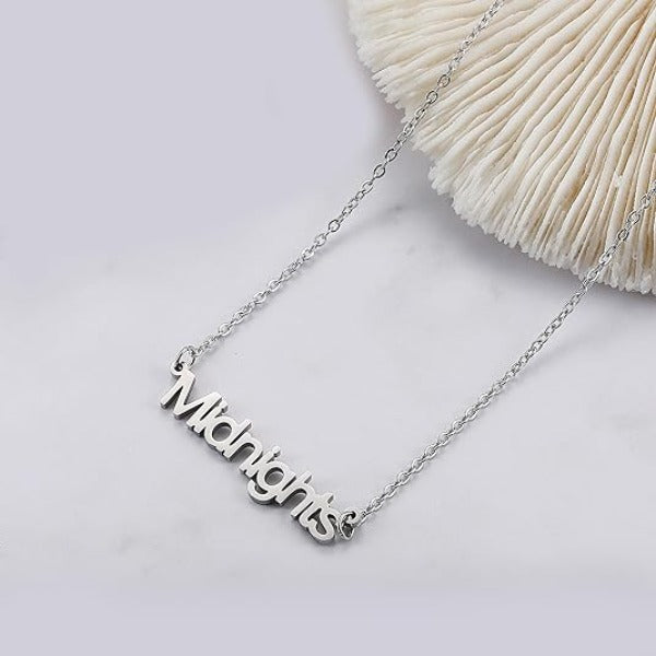 Necklace - Ts Midnights - Silver-hotRAGS.com