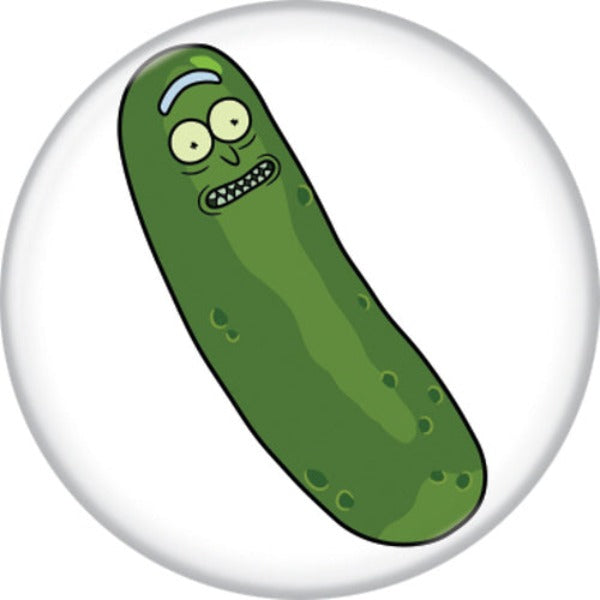 Button - Rick Morty - Pickle-hotRAGS.com