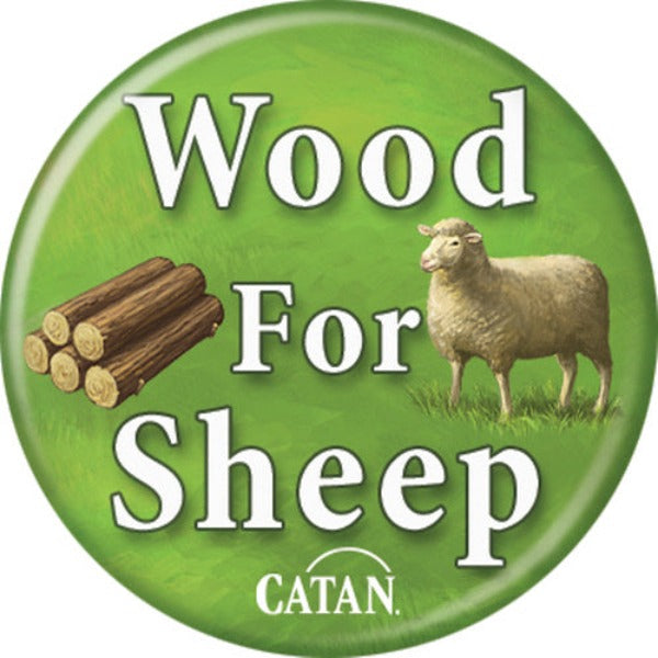 Button - Wood For Sheep-hotRAGS.com