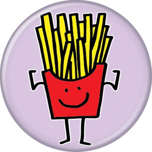 Button - Create Strong Fries-hotRAGS.com