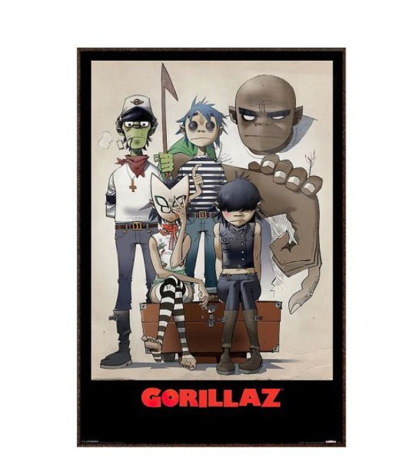 Poster - Gorillaz-hotRAGS.com