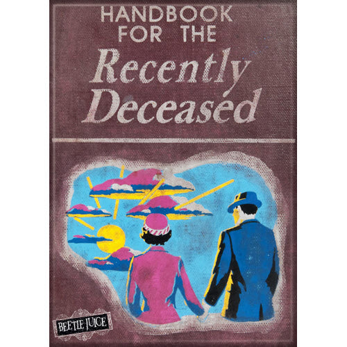 Magnet - Beetlejuice - Handbook For The Recently Deceased-hotRAGS.com