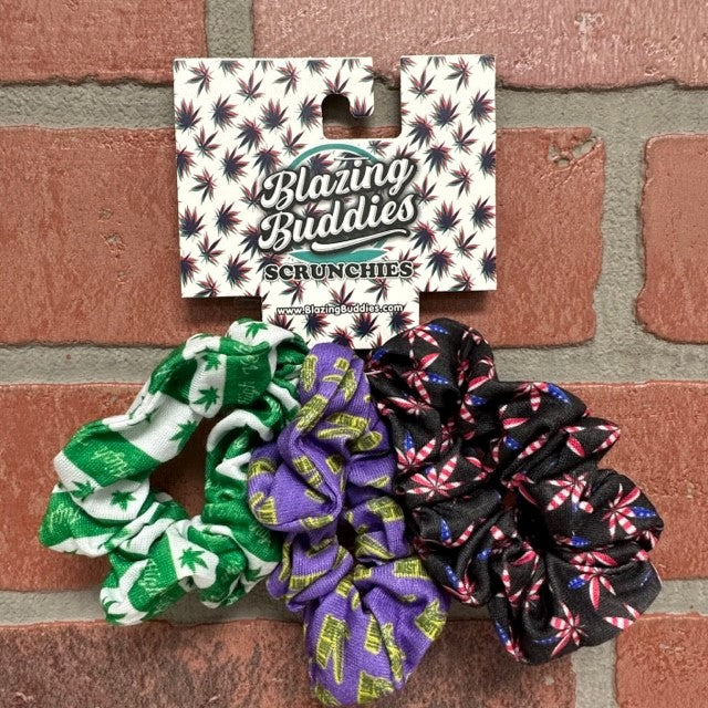 Scrunchies - Blazing Buddies Scrunchies - 3 pieces-hotRAGS.com