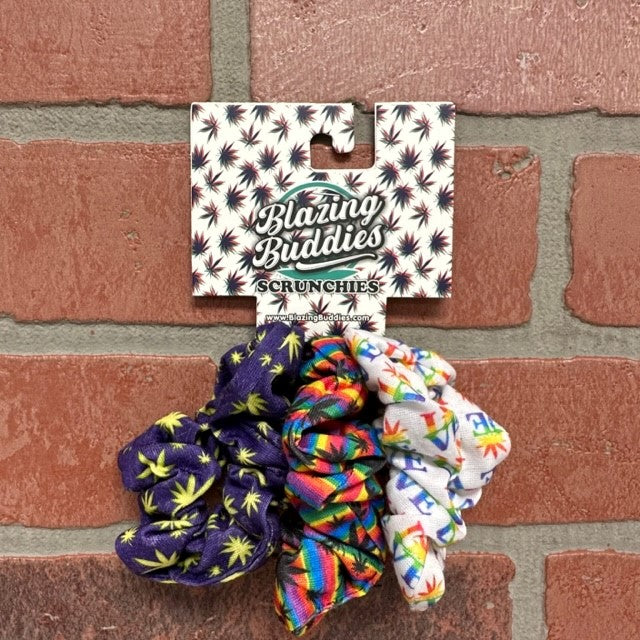 Scrunchies - Blazing Buddies Scrunchies - 3 pieces-hotRAGS.com