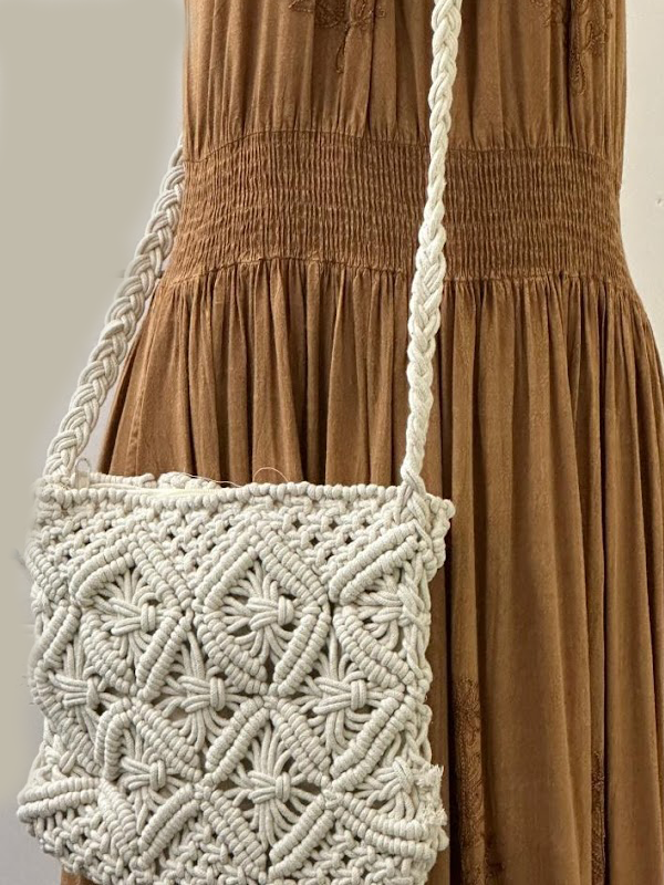Bag - Shoulder Bag - Crochet-hotRAGS.com