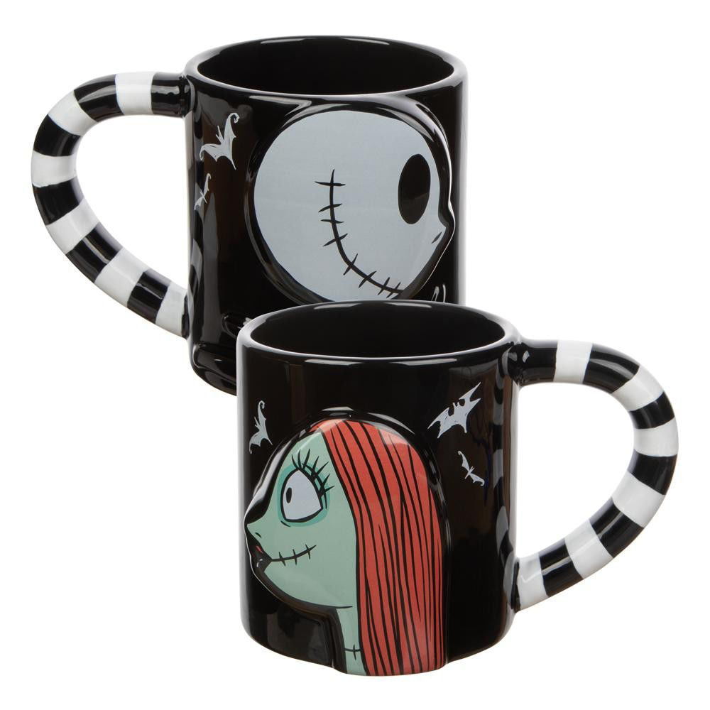 Mug - Nightmare Before Christmas -Jack and Sally - 20 Oz-hotRAGS.com