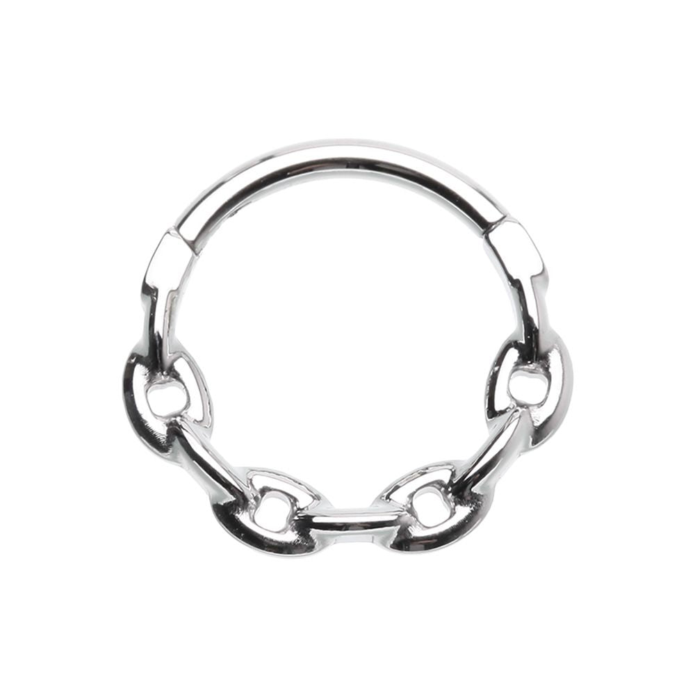 Septum - Chain Link Steel - 16g-hotRAGS.com