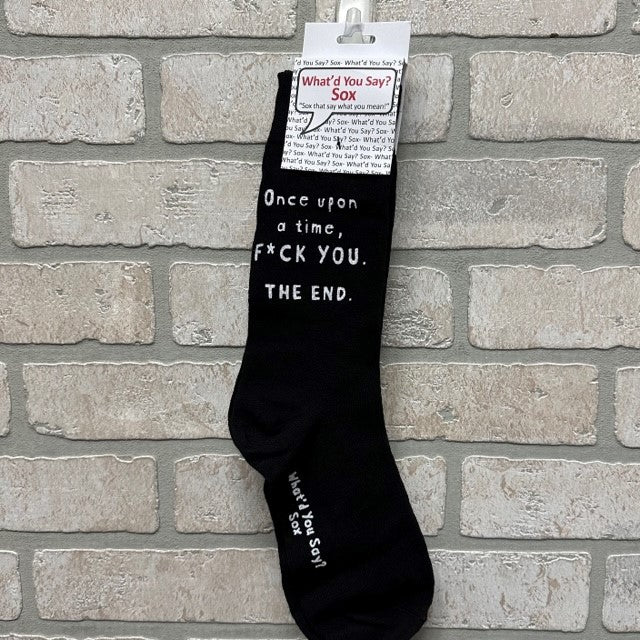 Socks - Once Upon A Time Fuck You. The End.-hotRAGS.com