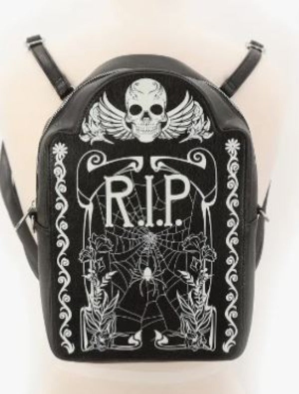 Backpack - Coffin Skeleton RIP-hotRAGS.com