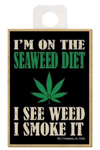 Magnet - I'm On The Seaweed Diet-hotRAGS.com
