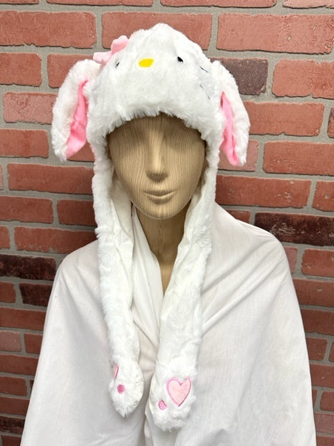 Plush Hat - Sanrio - Hello Kitty with Moving Ears-hotRAGS.com