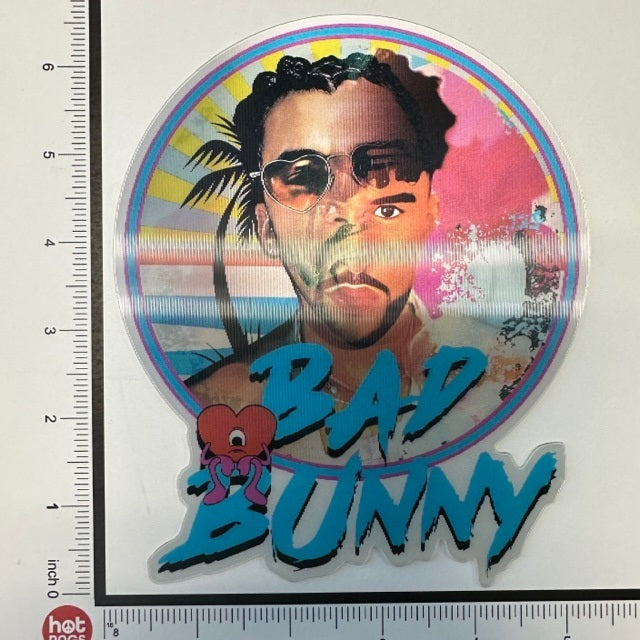 Sticker - 3D Bad Bunny-hotRAGS.com