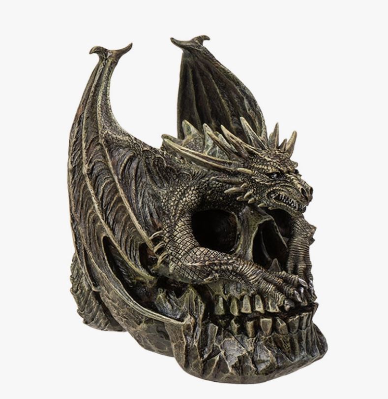 Skull - Draco Dragon-hotRAGS.com