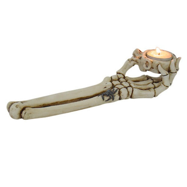 Candle Holder - Skeleton Arm-hotRAGS.com