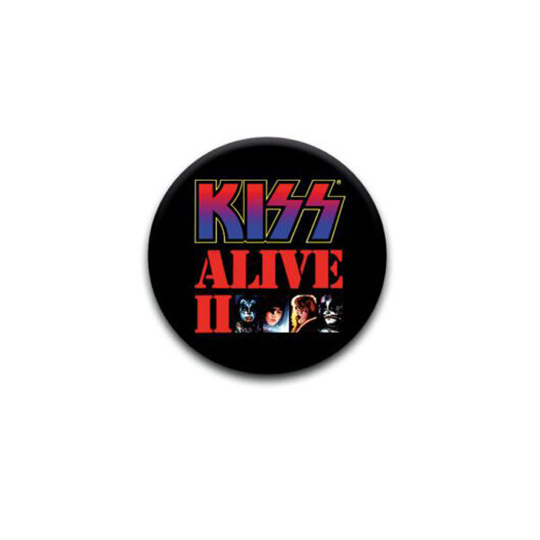 Button - Kiss Alive II-hotRAGS.com