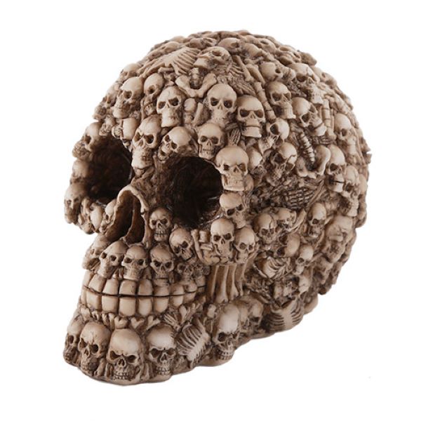 Skull - Statue Bone Yard-hotRAGS.com