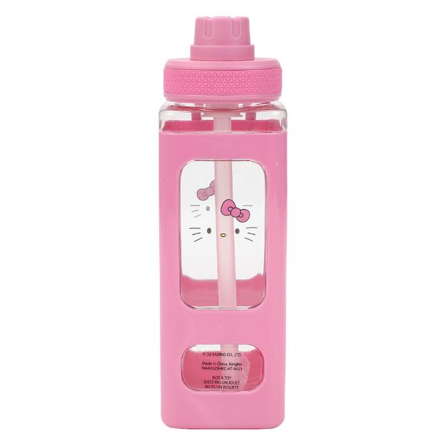 Water Bottle - Hello Kitty -square-hotRAGS.com