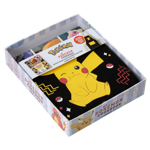 Book - My Pokémon Cookbook Gift Set [Apron]: Delicious Recipes Inspired by Pikachu and Friends-hotRAGS.com