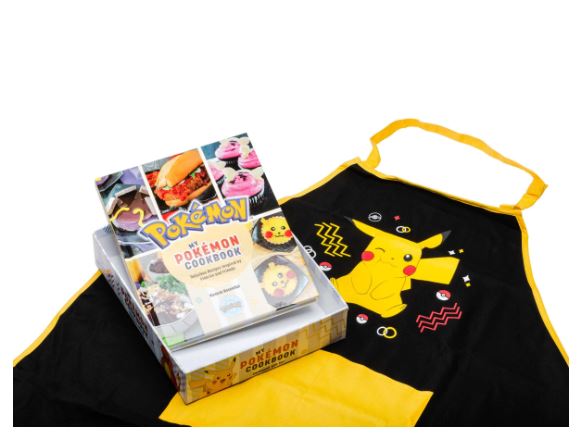 Book - My Pokémon Cookbook Gift Set [Apron]: Delicious Recipes Inspired by Pikachu and Friends-hotRAGS.com