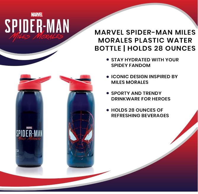 Water Bottle - Spiderman - 28 Oz-hotRAGS.com