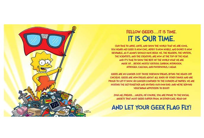 Book - Lisa Simpson Guided To Geek Chic-hotRAGS.com