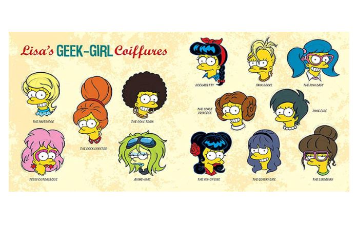 Book - Lisa Simpson Guided To Geek Chic-hotRAGS.com