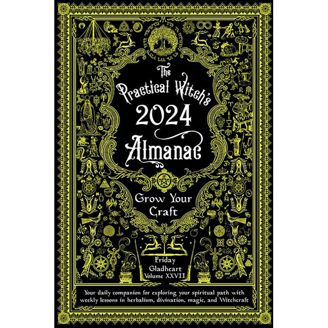 Book - The Practical Witch's Almanac 2024 -Grow Your Craft-hotRAGS.com
