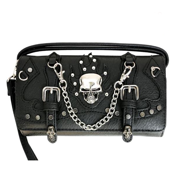 BAG - SKULL CHAIN - 7.5" x 4.5"-hotRAGS.com